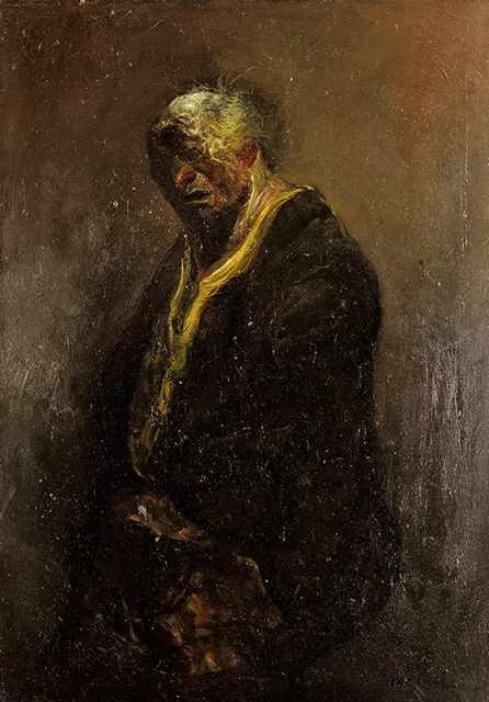 没後40年　鴨居玲展　見えないものを描く