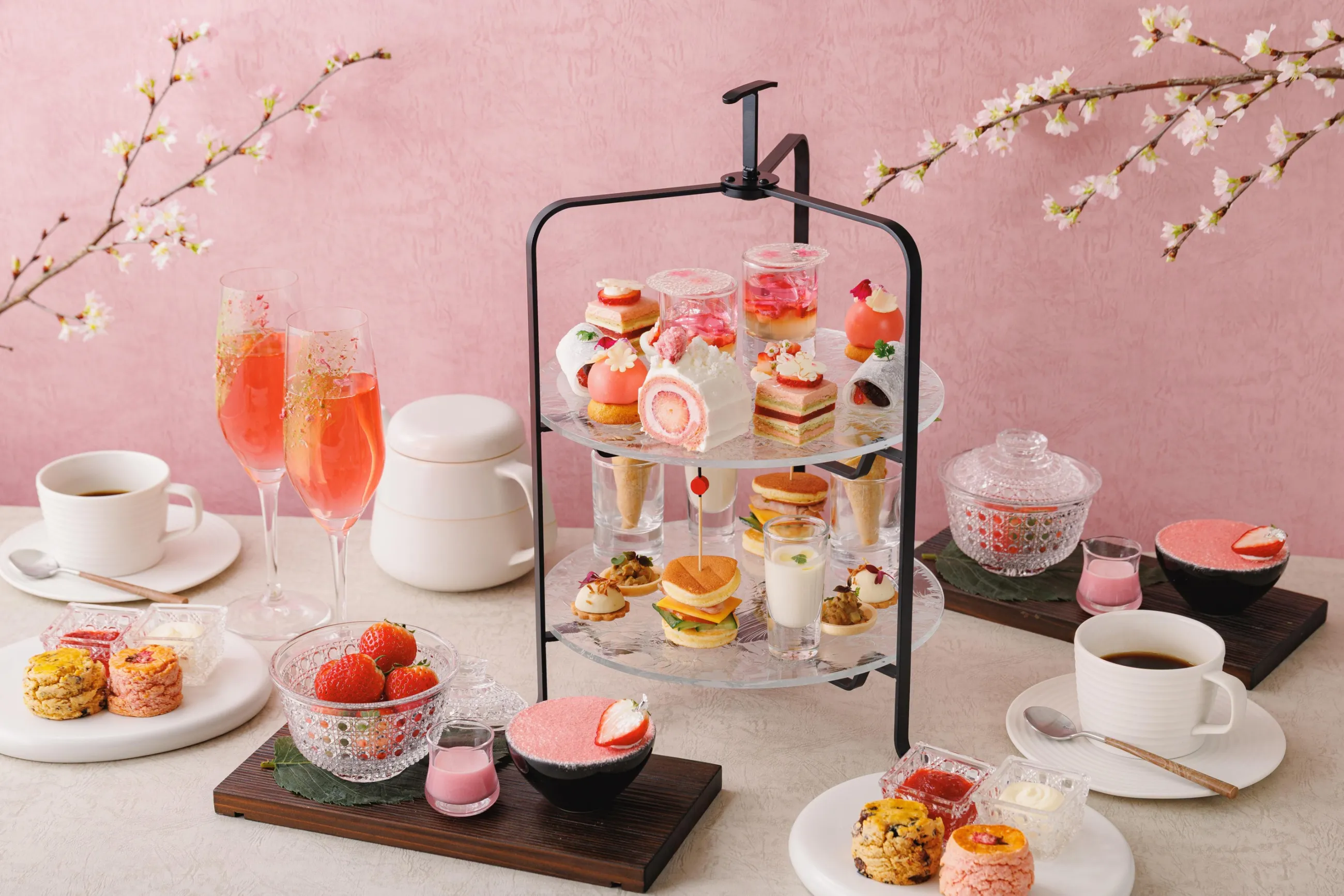 お花見＆桜アフタヌーンティー