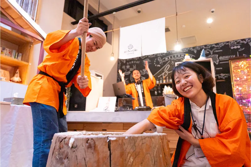 DJ餅つきと、お餅振る舞い会【おふろcafé utatane】_1
