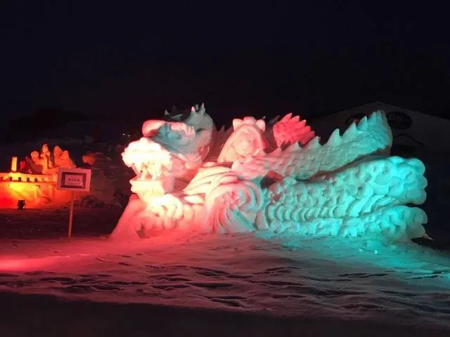 田沢湖高原雪まつり_1