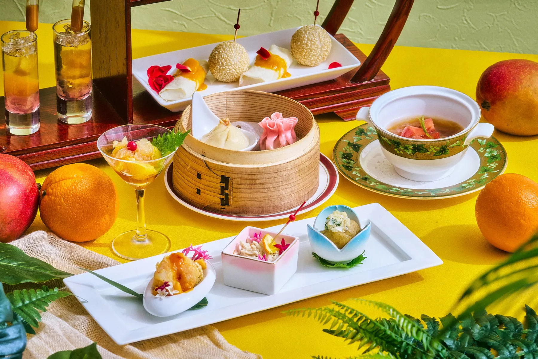Chinese Afternoon Tea～黄金色に実るマンゴーと夏の恵み～【品川プリンスホテル】_2