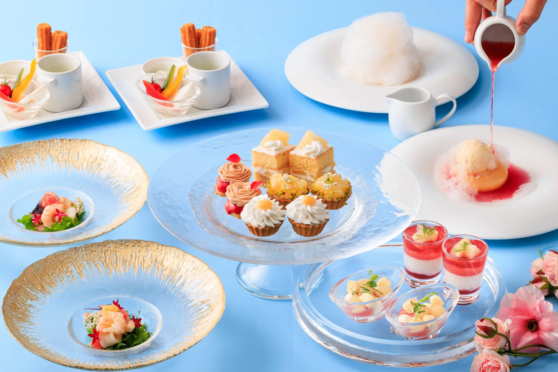 Peach & Blossom Summer Afternoon Tea【THE LEGIAN TOKYO】_1
