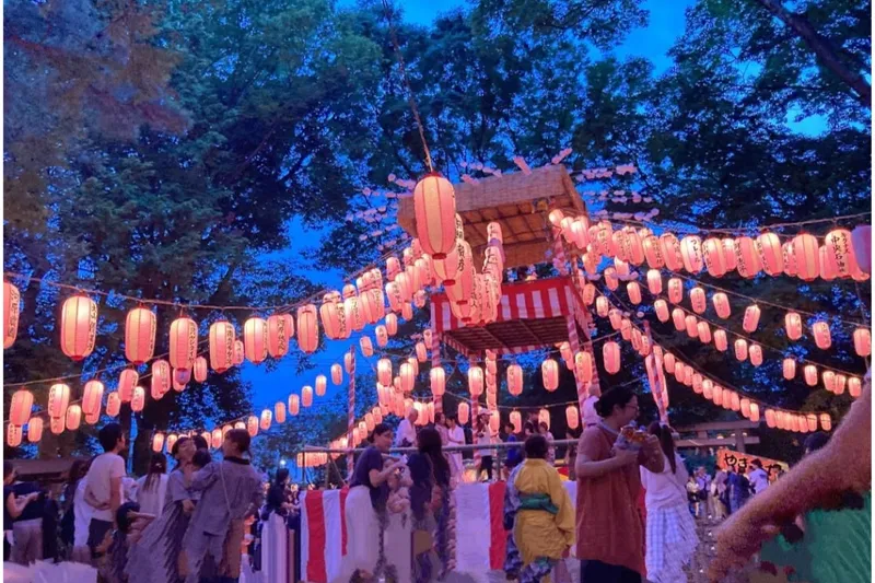 宇山昭和会主催 納涼盆踊り大会