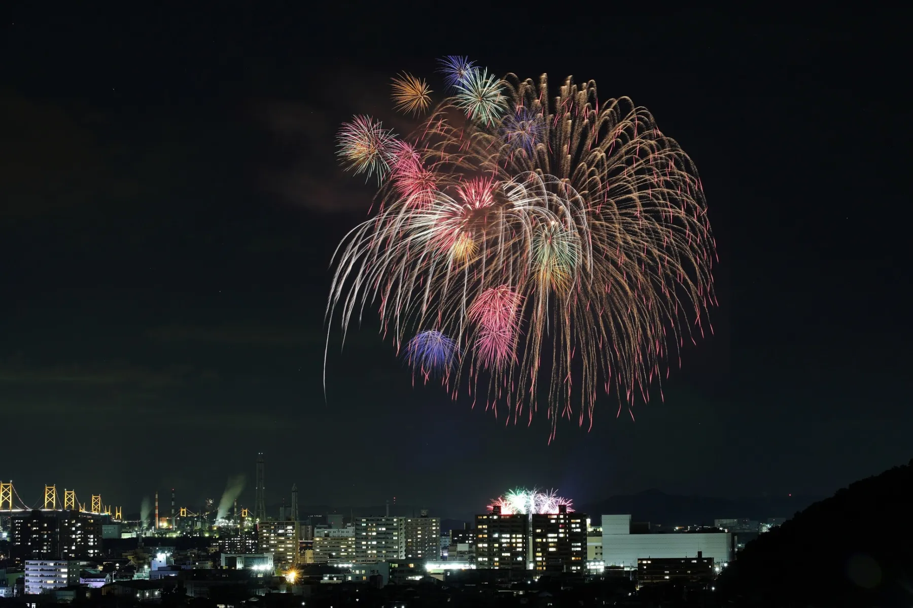第60回記念さかいで大橋まつり　海上花火大会_2
