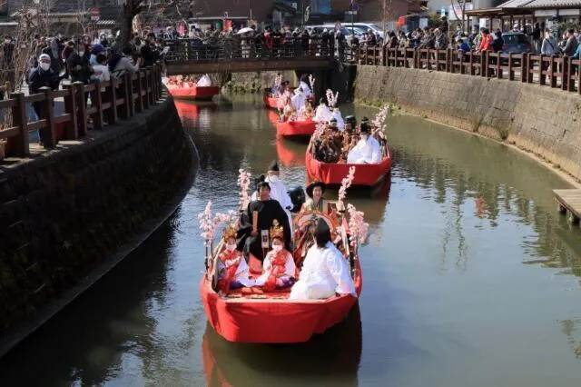 さわら雛めぐり・さわら雛舟春祭り