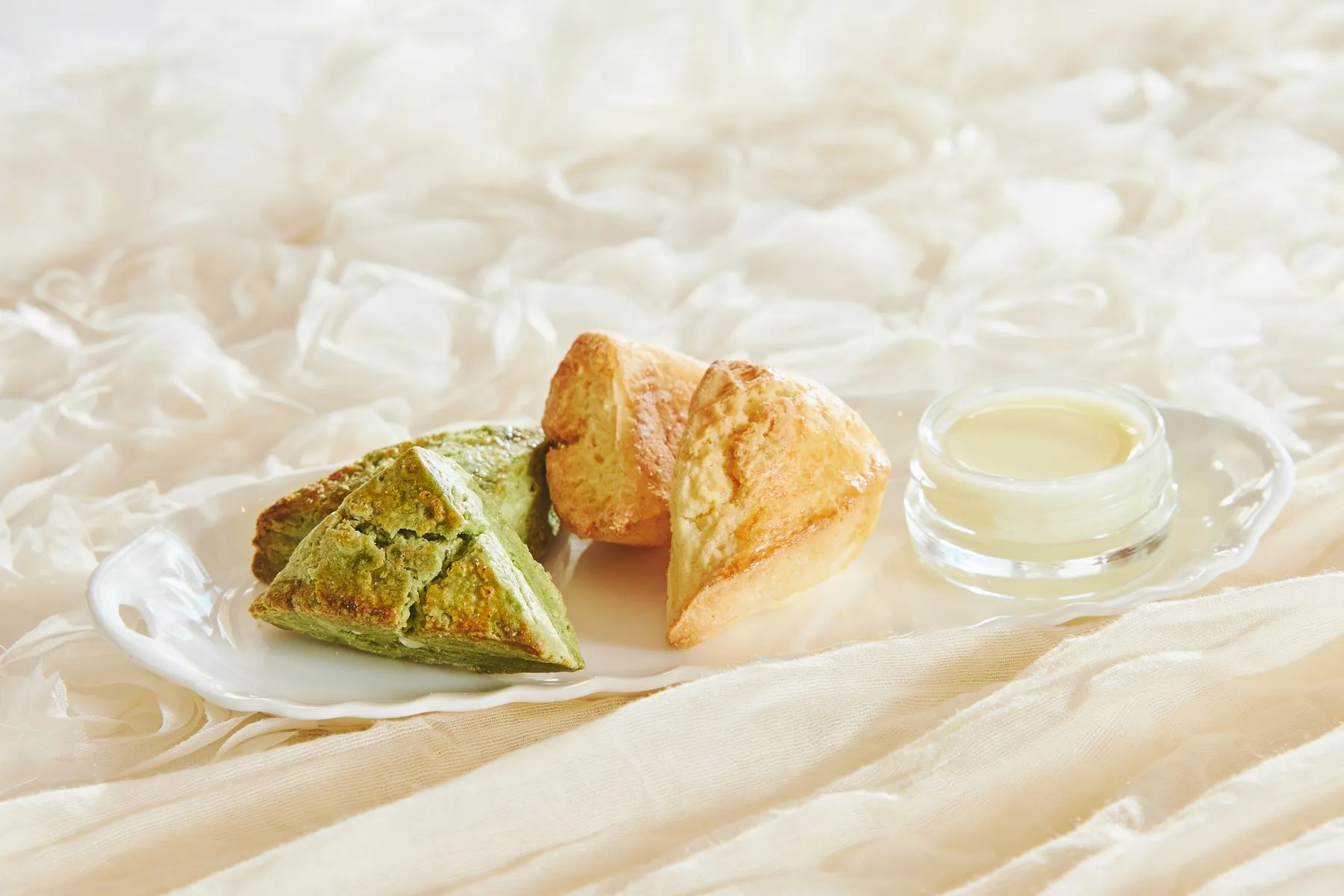 抹茶と桜のアフタヌーンティー with 祇園辻利【リストランテマンジャーレ 伊勢山】【大宮璃宮 カフェ＆レストラン 四季庭】_6