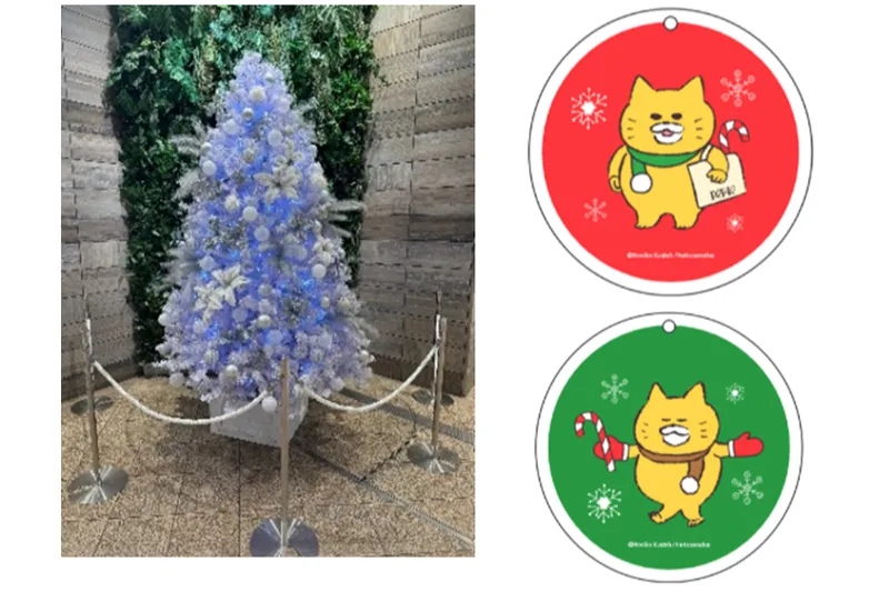 本館3Fエントランスクリスマスツリー（2.4m）/オーナメントイメージ