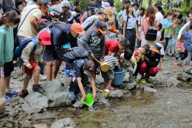 第53回ピョウタンの滝やまべ放流祭