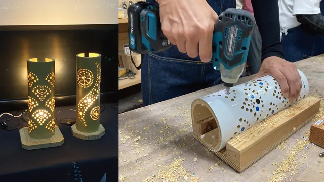 竹用ドリルを使って竹あかりを作ろう（7月）