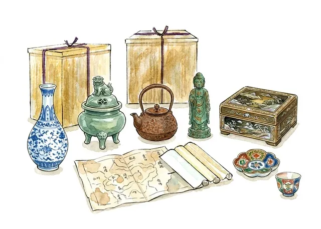 リアル骨董屋で『五感で触れる、初めての骨董・古美術＆骨董、古いモノの楽しみ方』ワークショップ