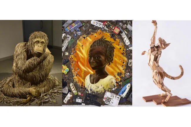 未来につながる廃材アートの世界 サステナブルアート作品展