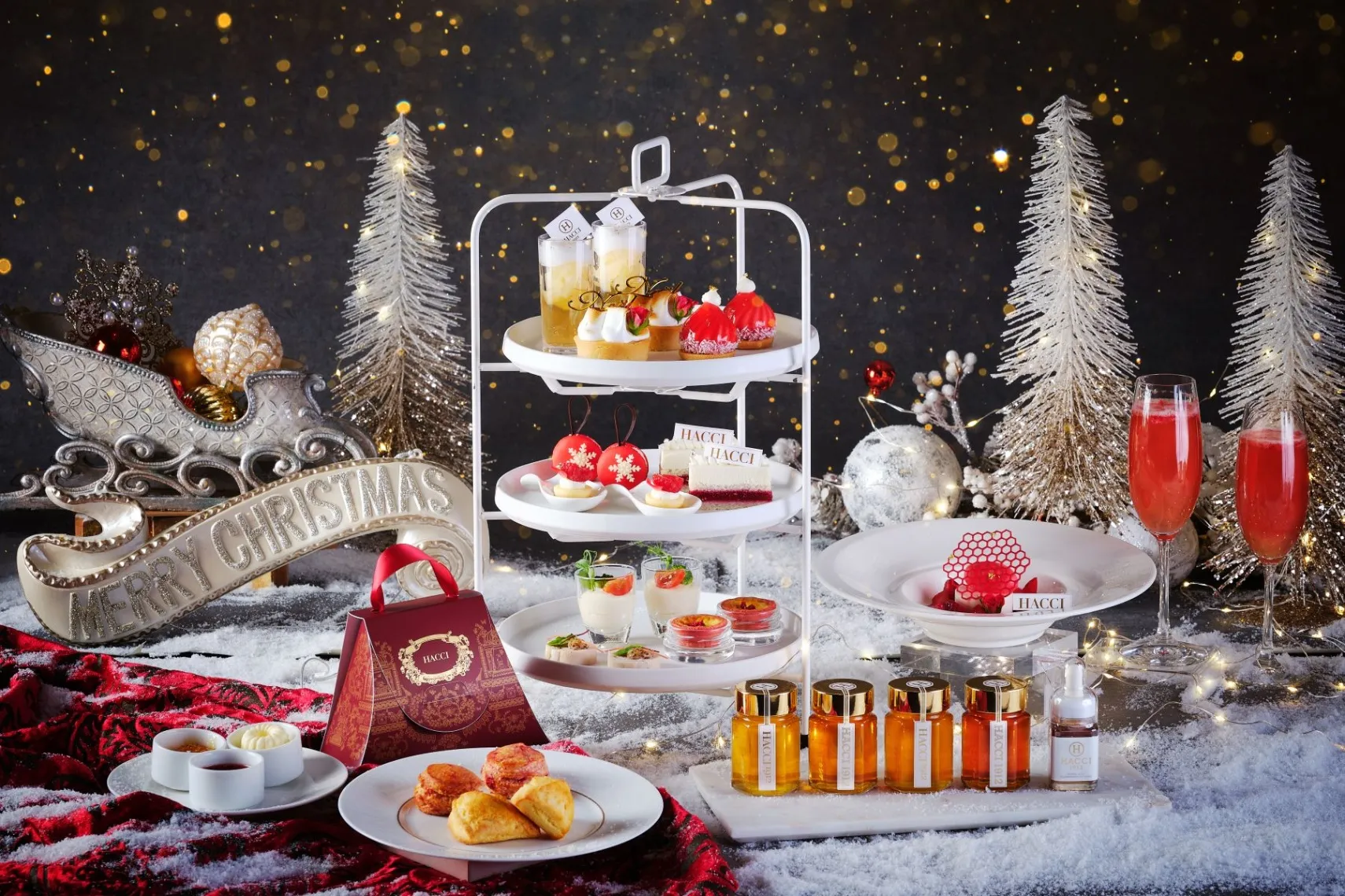 HONEY CHRISTMAS アフタヌーンティー