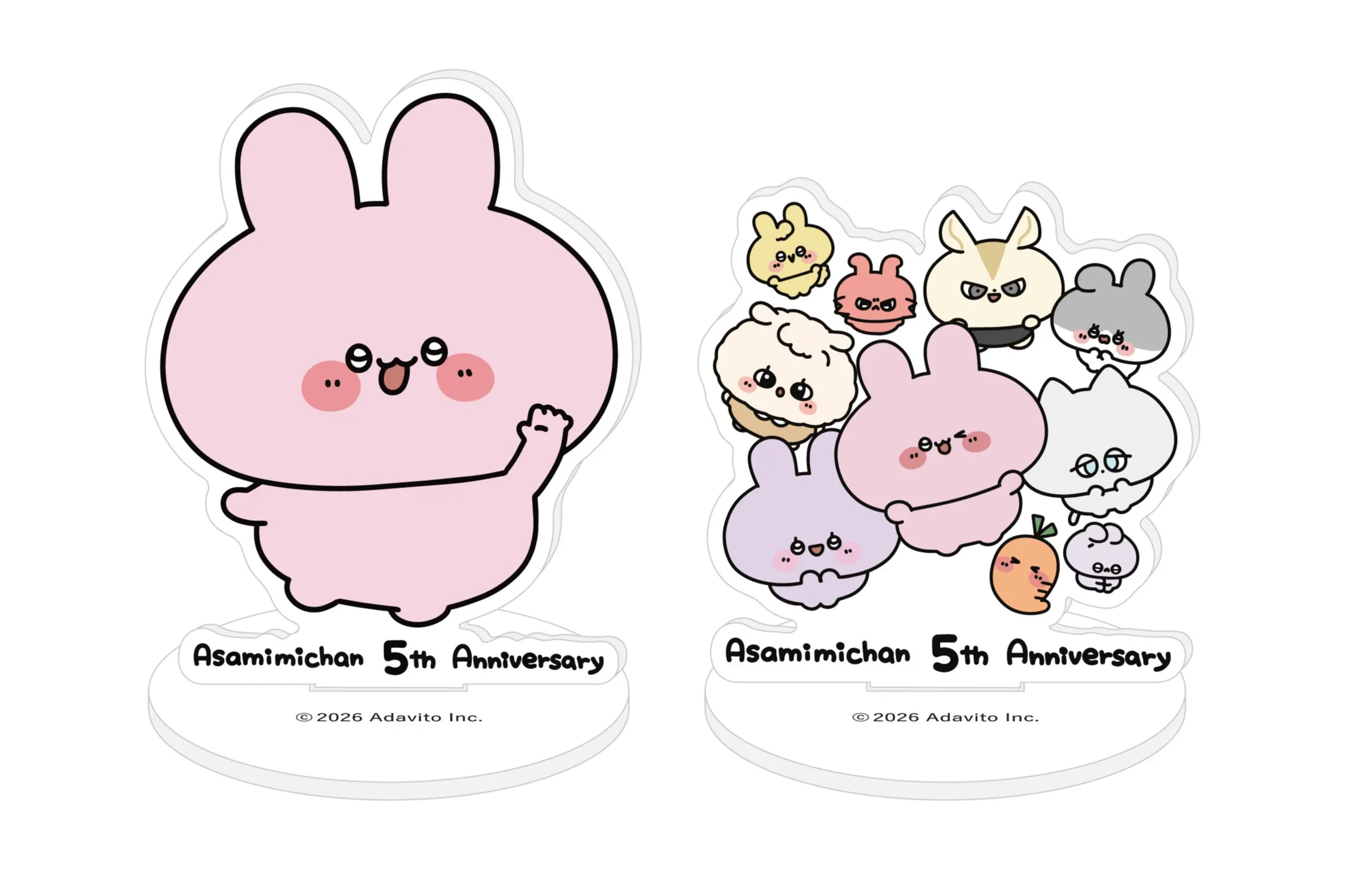 あさみみちゃん5周年 ありがとうさぎ！POP UP