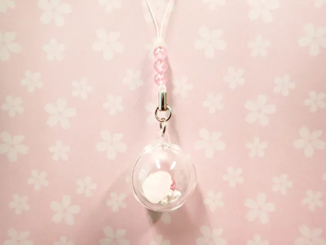 ちょっぴりワークショップ サクラガイのストラップ