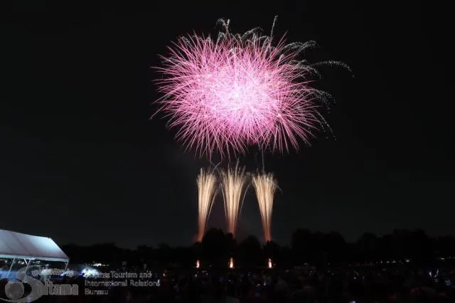 さいたま市花火大会　東浦和　大間木公園会場