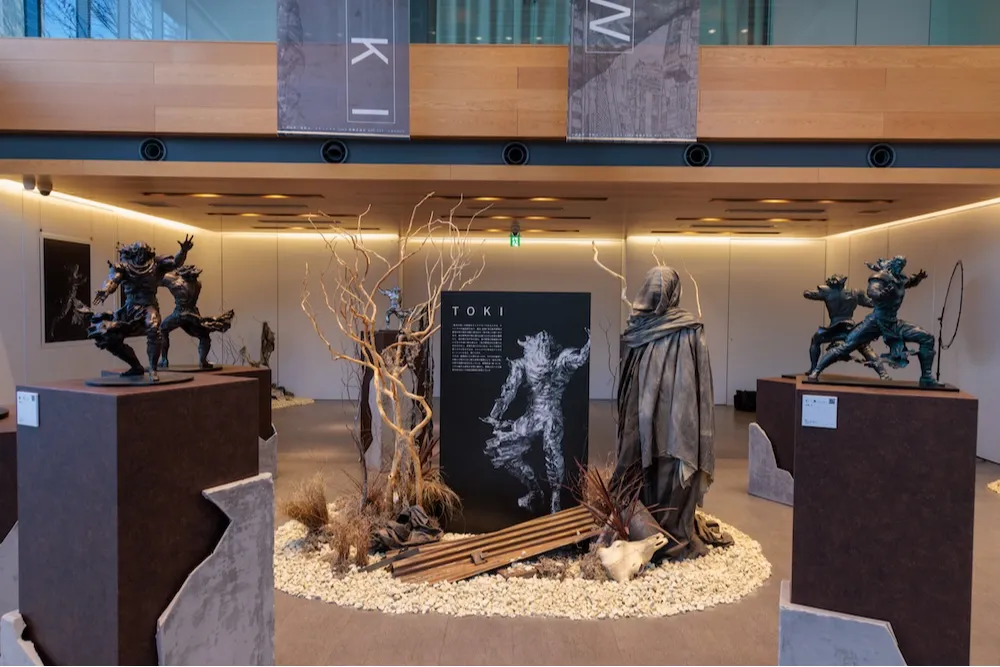 北斗…永遠にⅠ』Mooze彫刻アート展示販売会