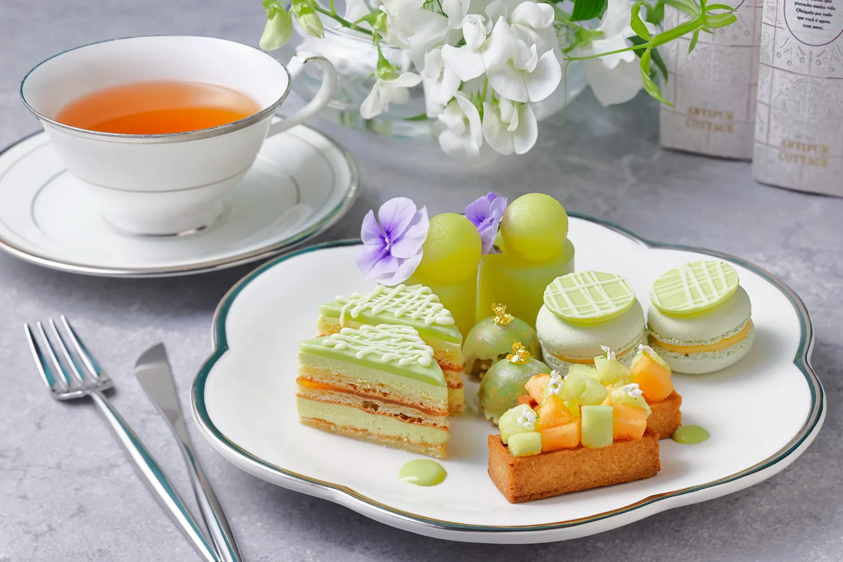 マスクメロンアフタヌーンティーセット ～至福のひととき～【グランドニッコー東京 台場】_3