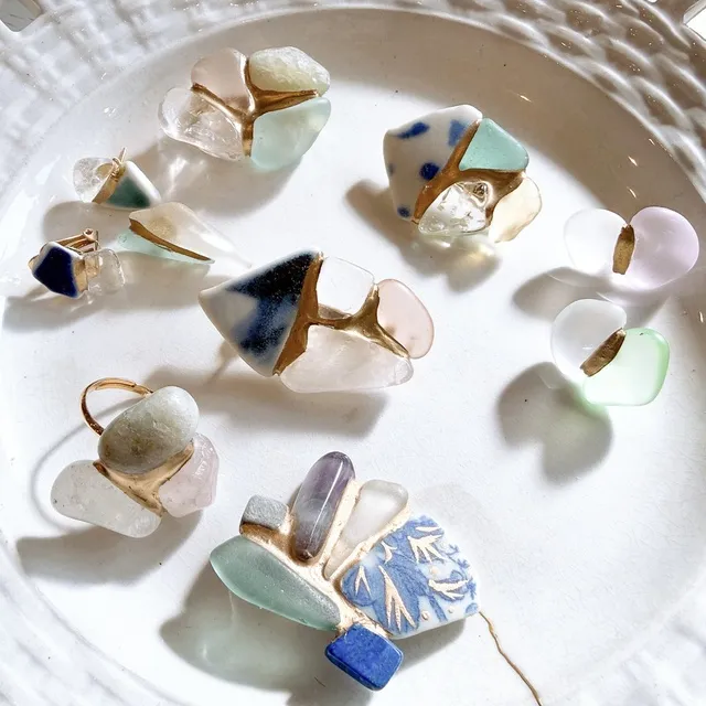金継ぎアクセサリー作り ワークショップ