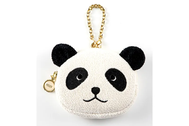 【NEW！】〈フェイラー×松坂屋上野店〉パンダポーチチャーム (約9cm×約12cm)  13,200円