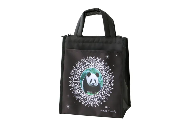 UENO Panda Family保冷バッグ シャンシャン (約25cm×21cm×15cm、持ち手約25cm)  3,960円