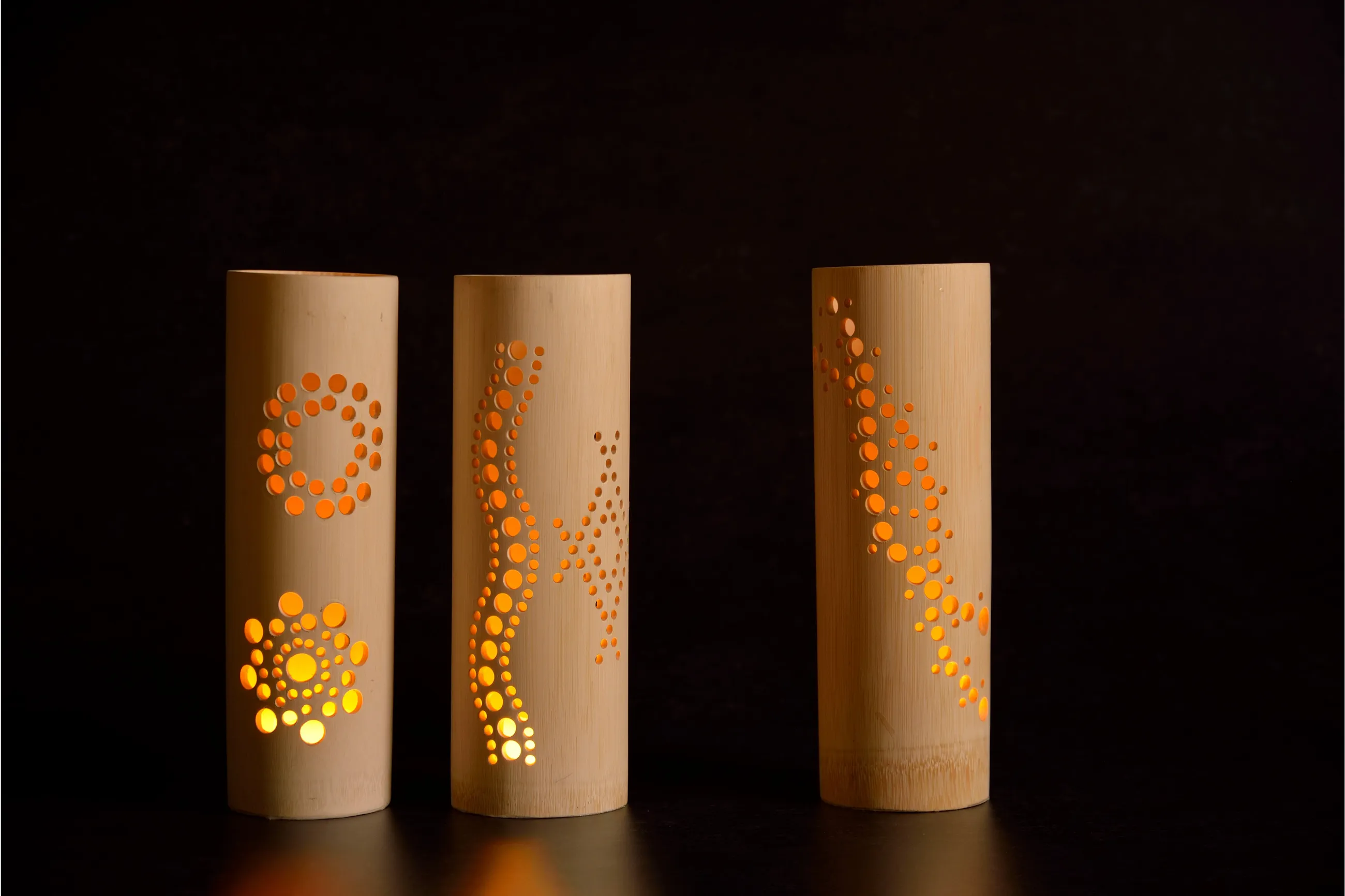 CHIKAKEN の竹あかり