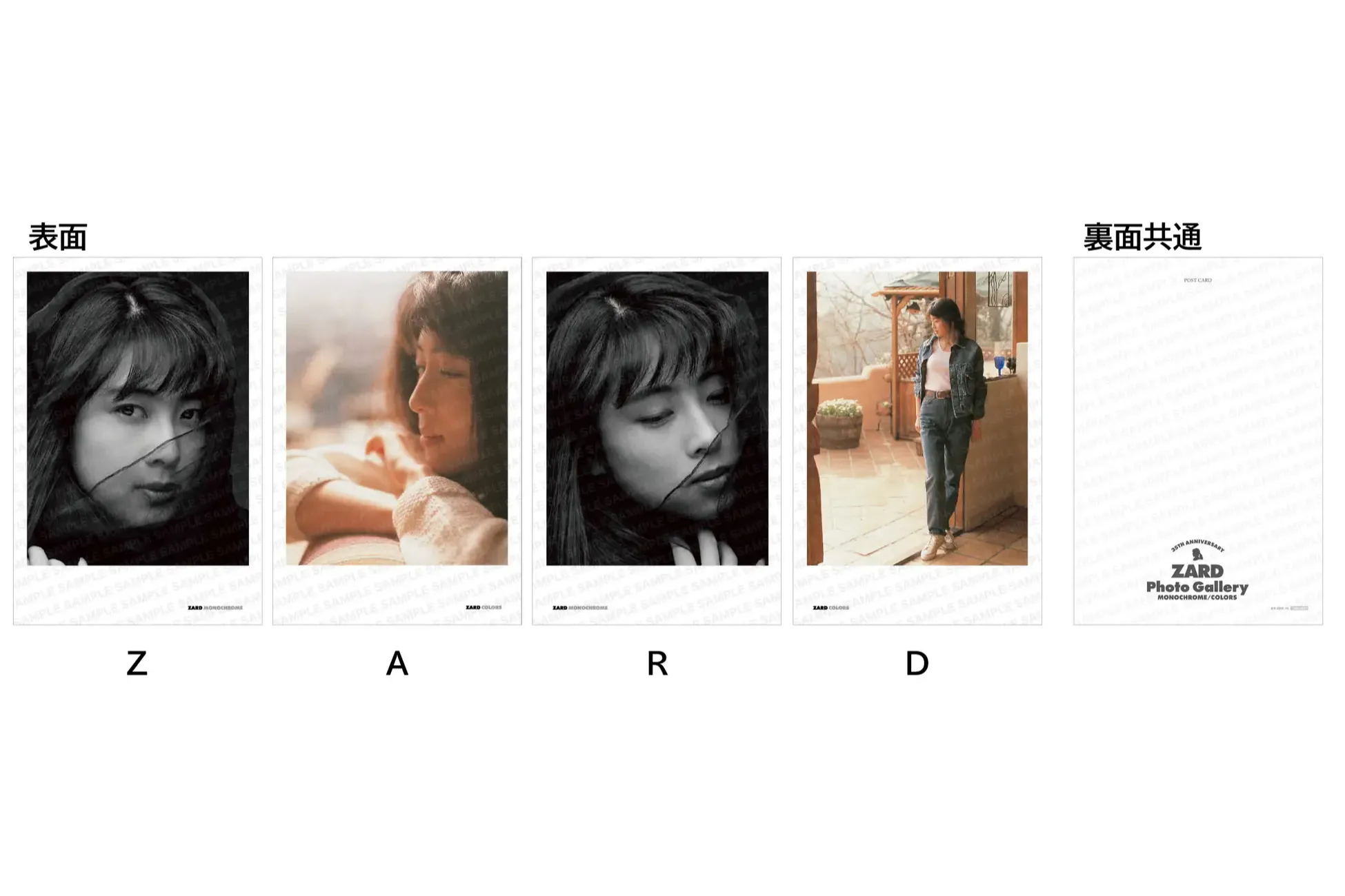 ZARD Photo Gallery -MONOCHROME/COLORS-