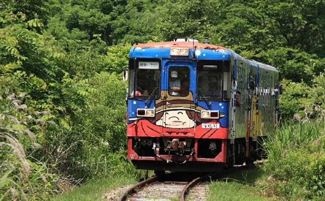 第14回ふるさと銀河線　りくべつ鉄道まつり花火大会