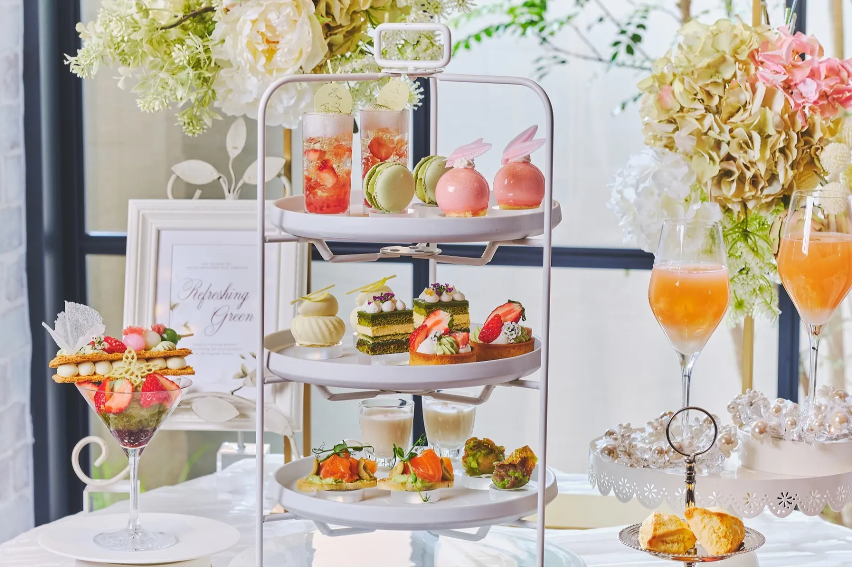 初夏のいちごと抹茶アフタヌーンティー【青山 セントグレース大聖堂】【白金迎賓館 アートグレイスクラブ】_17