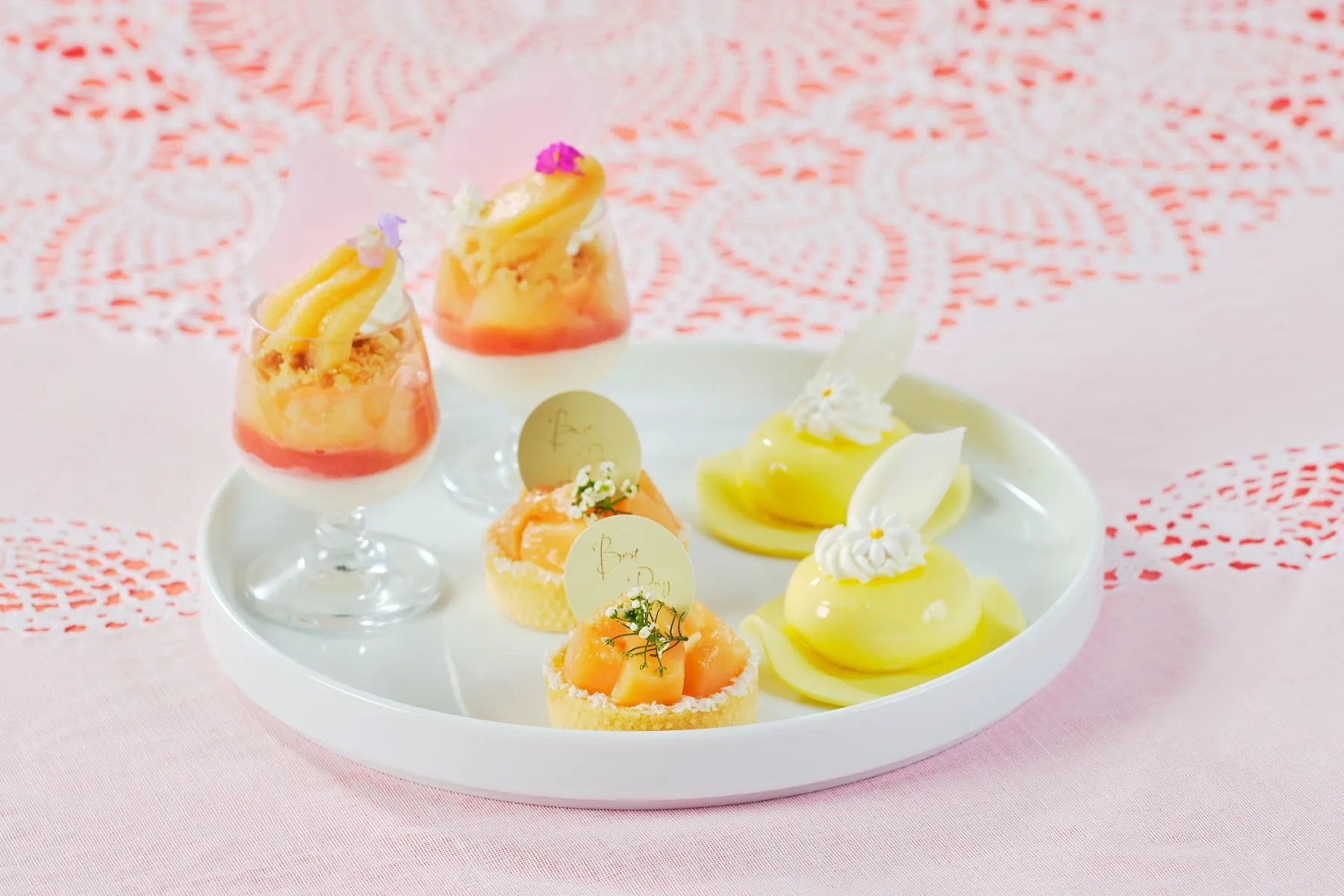 Peach Vacances Afternoon tea_2