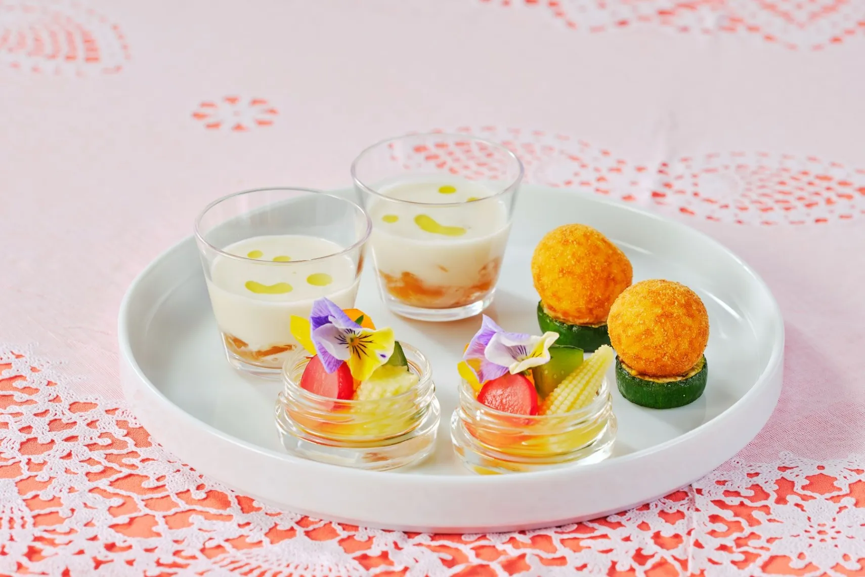 Peach Vacances Afternoon tea_4