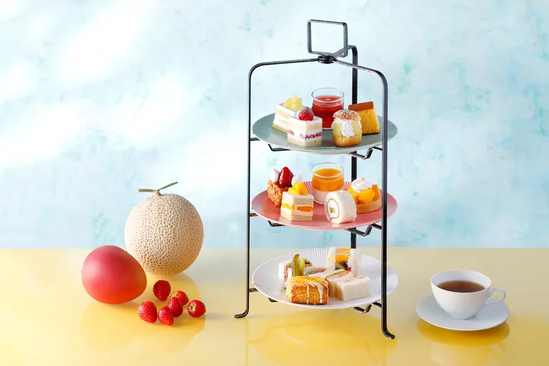 新アフタヌーンティーセット～いちご・メロン・マンゴー～【ホテルニューオータニ】