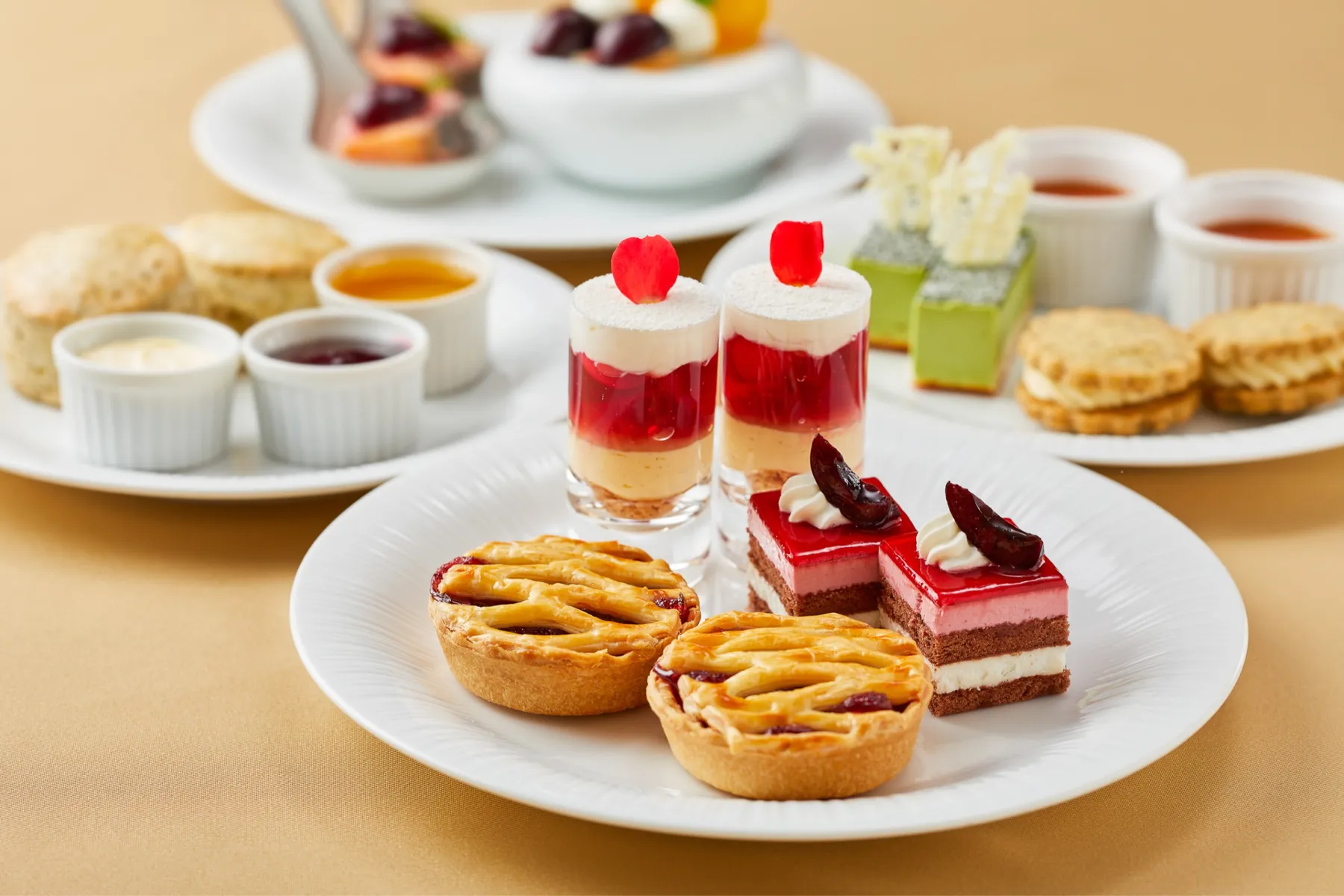 Tea & Cherry Afternoon Tea【東京イーストサイド ホテル櫂会】_2