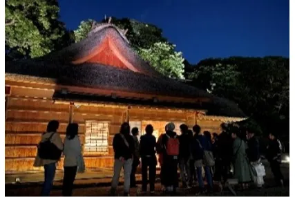 夜間特別開園「浜離宮でお月見散歩～将軍の御庭で栗名月を愛でる～」×開園80周年記念事業第二弾～夜の御庭をそぞろ歩き_8