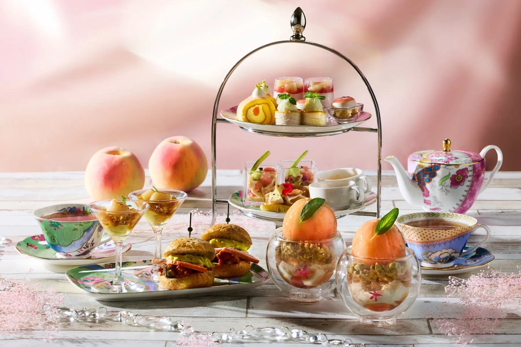AFTERNOON TEA with “SIROCCO”「ピーチ」【ザ ロイヤルパークホテル アイコニック 東京汐留】_17