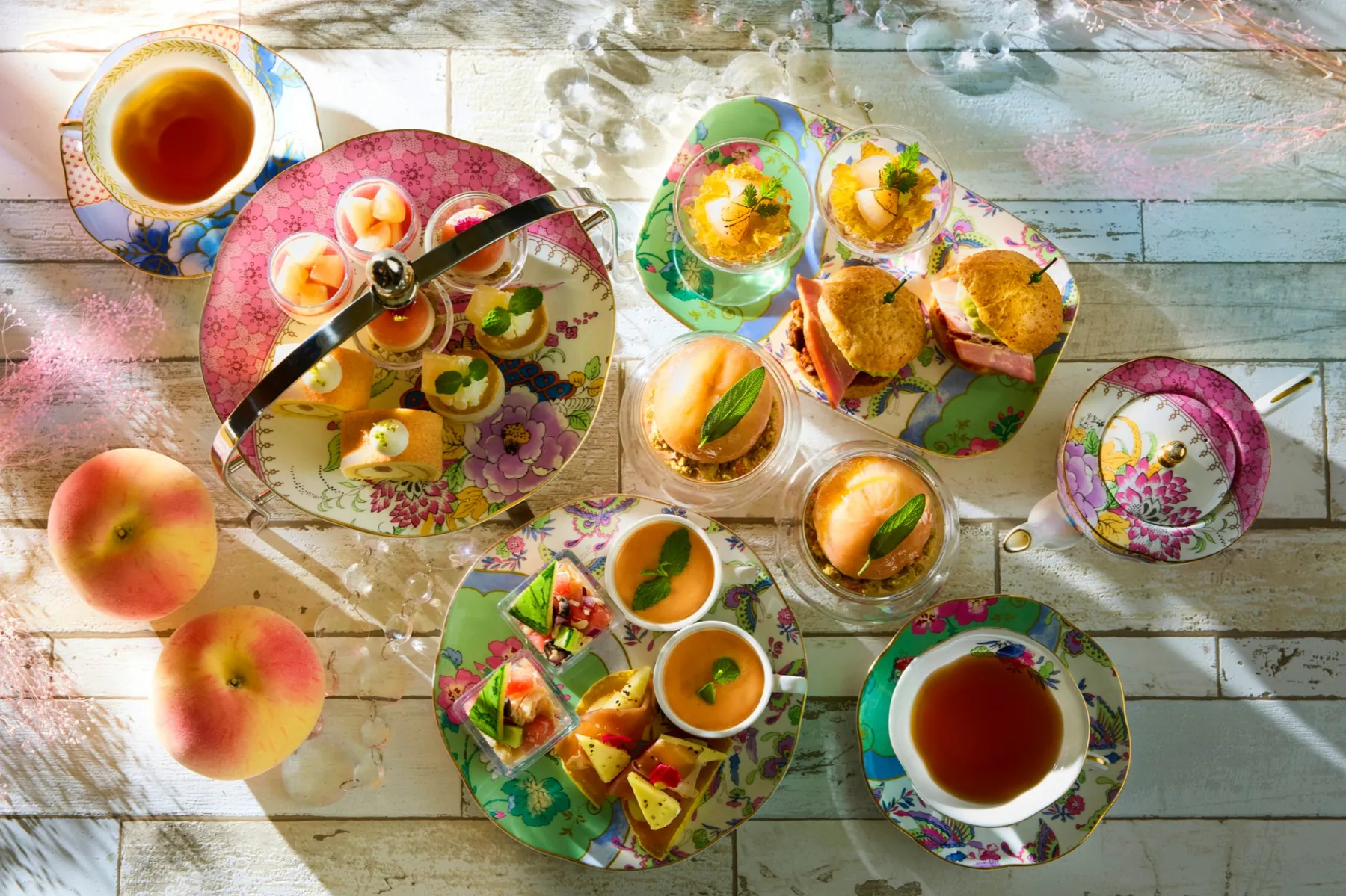 AFTERNOON TEA with “SIROCCO”「ピーチ」【ザ ロイヤルパークホテル アイコニック 東京汐留】_19