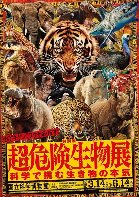 特別展「超危険生物展　科学で挑む生き物の本気」