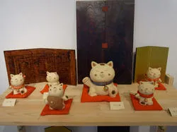 小林牧牛の愉快な土の仲間達展