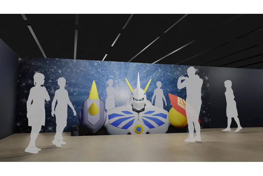 アニメ25周年記念 デジモンアドベンチャー展_3