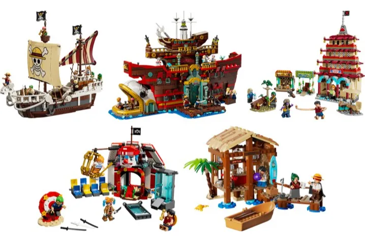 レゴ®ワンピースシリーズで遊ぼう！　LEGO, the LEGO logo and the Minifigure are trademarks of the LEGO Group. ©2025 The LEGO Group. ©Eiichiro Oda/SHUEISHA ©Netflix/Tomorrow