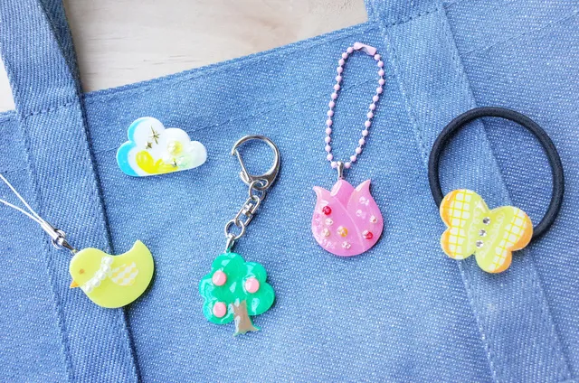 GW＆初夏限定 UVレジン「アクセサリー」作り