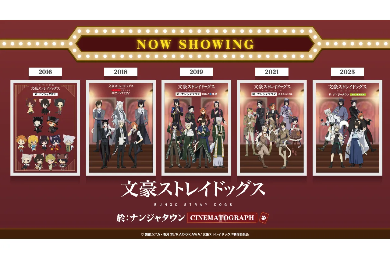 文豪ストレイドッグス 於:ナンジャタウン CINEMATOGRAPH_1
