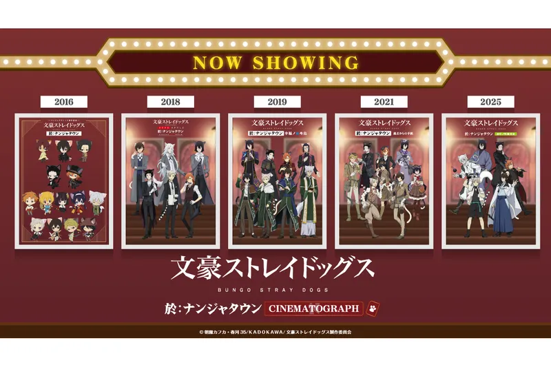 文豪ストレイドッグス 於:ナンジャタウン CINEMATOGRAPH
