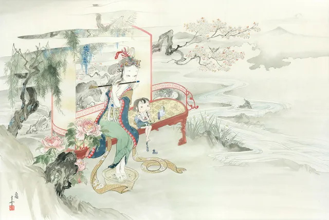 青木美和透明水彩画展 「透明水彩で描く 光と花の風景画」出版記念