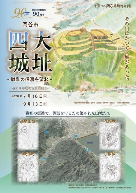 岡谷市四大城址－戦乱の信濃を望む－