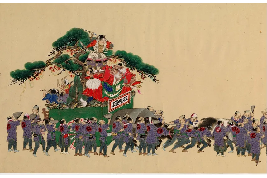 神田明神創建1300年 三越創業350周年―浮世絵や絵巻で見る―神田明神と