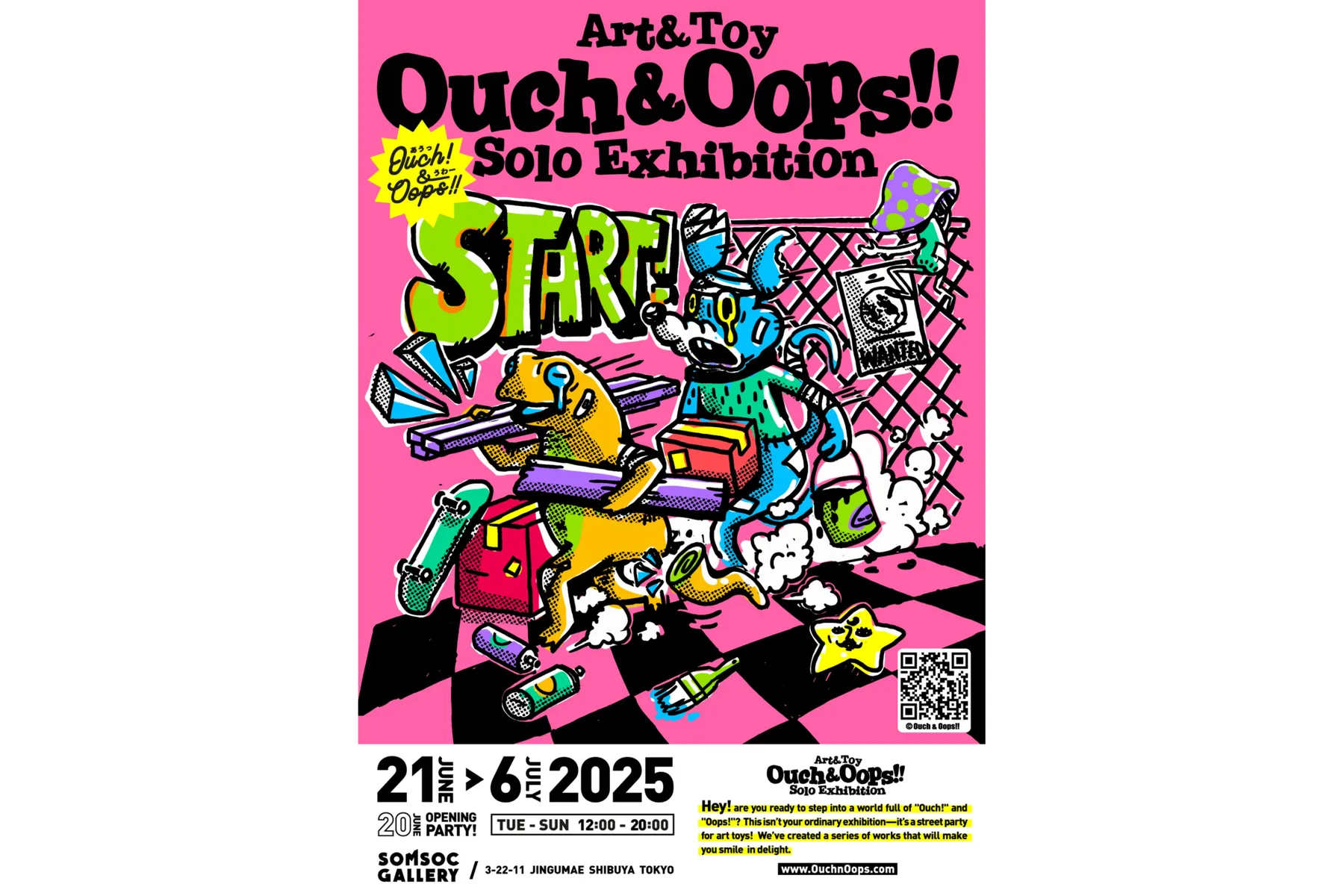 「Ouch & Oops!!」 Solo Exhibition_1