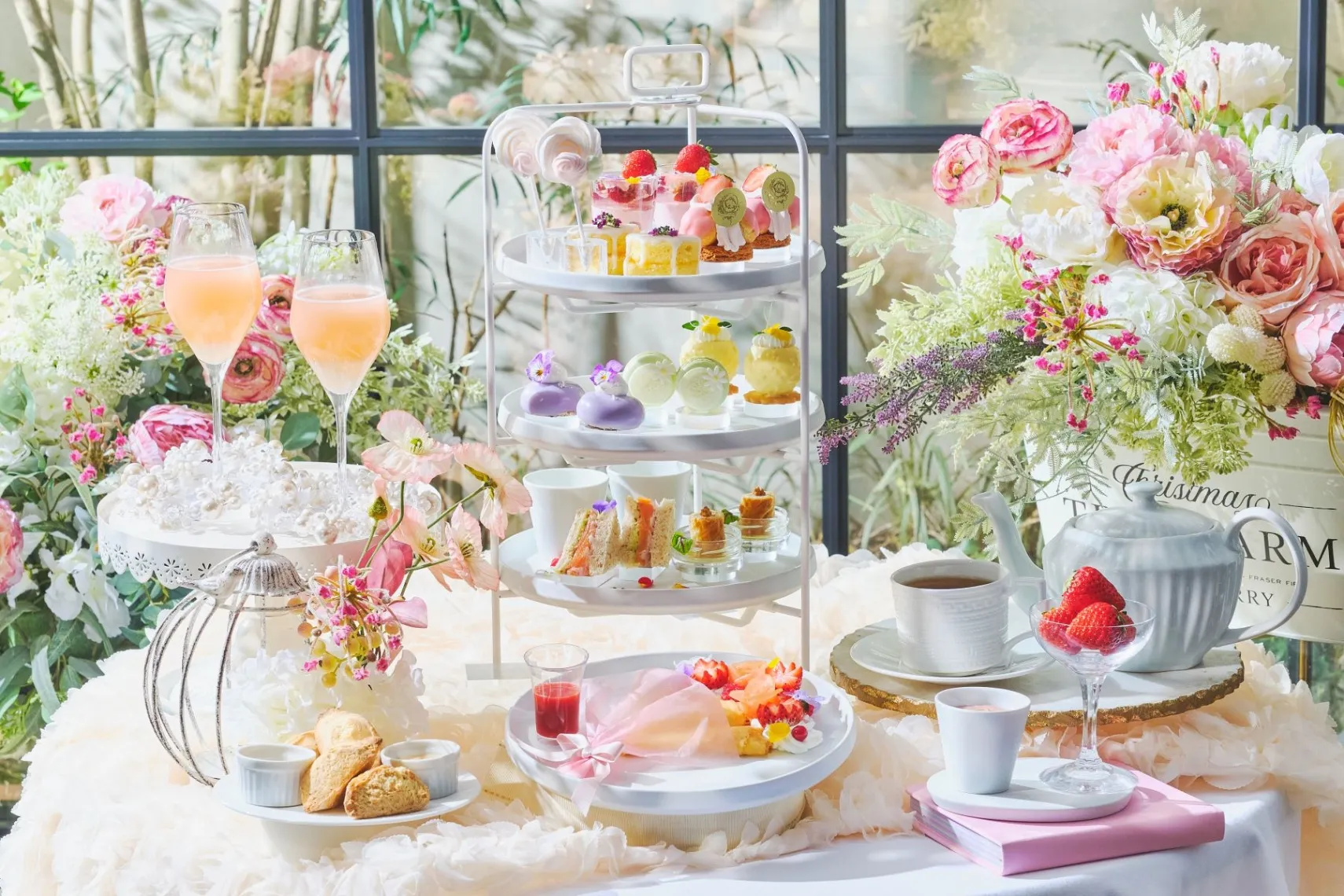 フラワーマルシェアフタヌーンティー_1