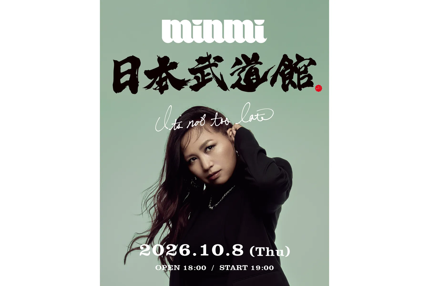 MINMI LIVE at 日本武道館 〜it’s not too late〜_1