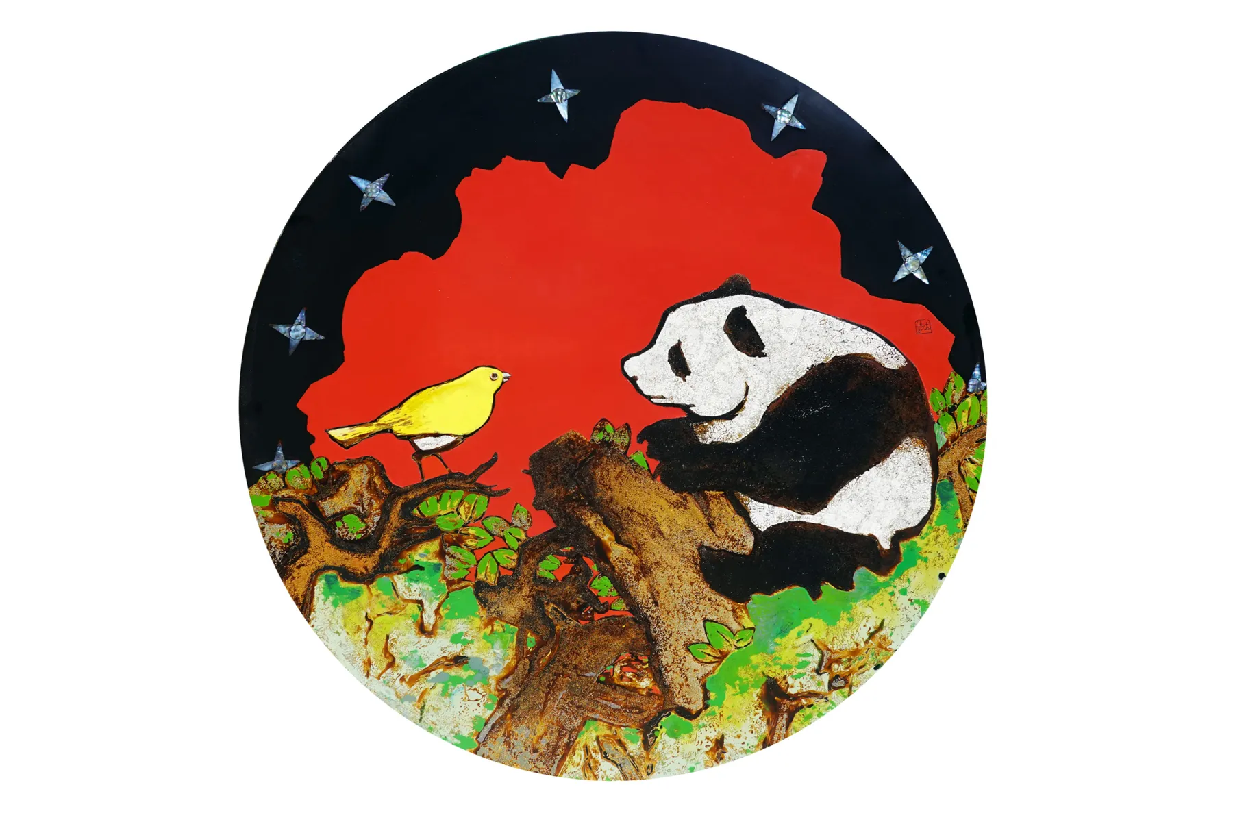 現代中国漆画展～わちゃわちゃ！パンダワールド～_2