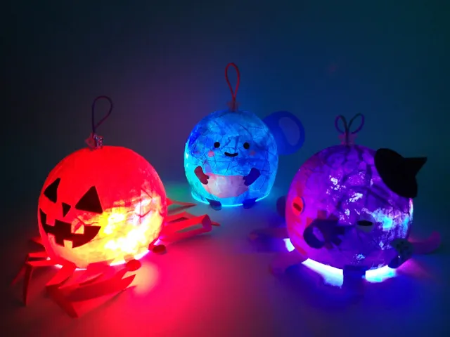 いつでもワークショップ ぼんやり光る☆“えのすい”ランタン